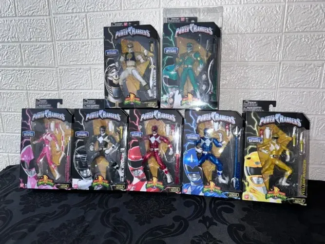 RARO: Power Rangers Legacy Coleção Completa!!