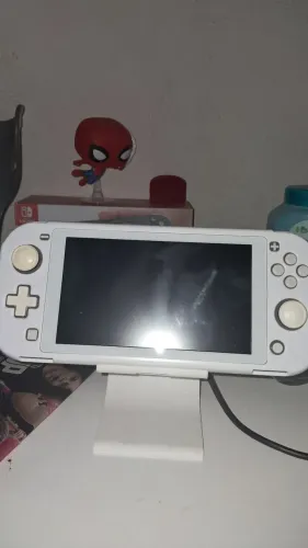 Nintendo switch lite cinza desbloqueado + cartão 128gb