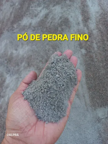 PÓ DE PEDRA PARA PAVER