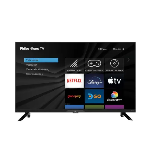 Tv smart 32" Philco + painel