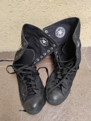 Tênis converse All Star chuck taylor cano longo preto 44