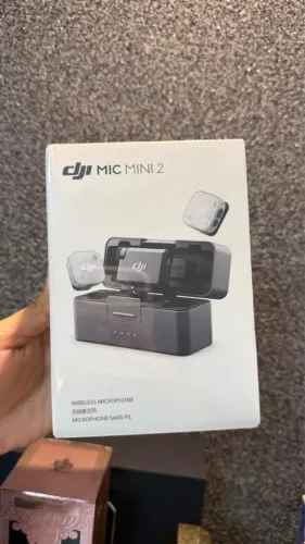Microfone DJI Mic Mini 2 Novo Lacrado Garantia Loja Física 