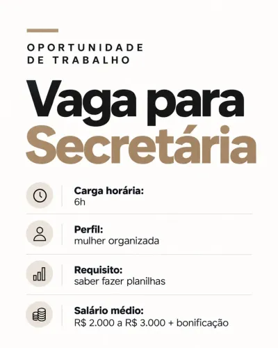 Vaga de EMPREGO