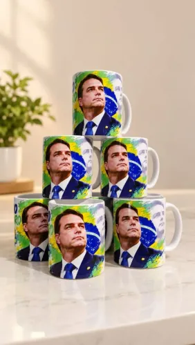 Canecas de Flavio Bolsonaro ENTREGA GRÁTIS (NATAL/RN)