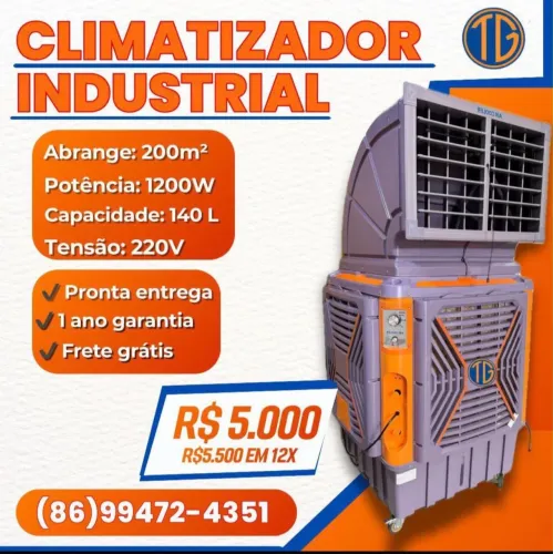 Climatizador industrial 20.0000 de vazão