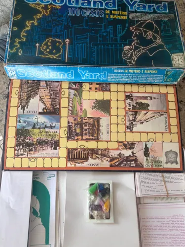 JOGO SCOTLAND YARD 100 casos