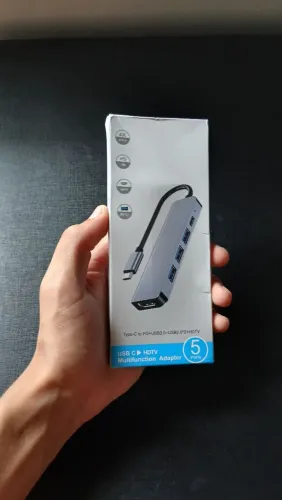 HUB USB-C 5 portas