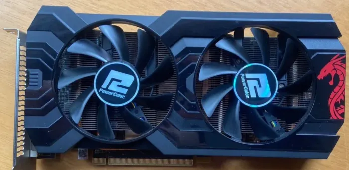 RX 570 4GB PowerColor Red Dragon - Excelente Estado
