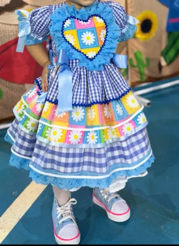 VESTIDO SÃO JOÃO/FESTA JUNINA