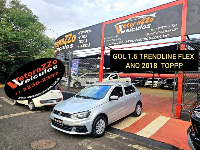 Volkswagen Gol Geração VII Trendline 1.6 8V Total Flex Mec. 4P 2018