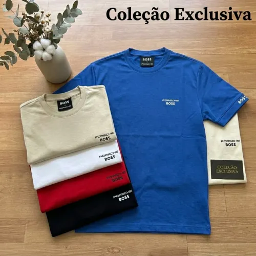 Camisa malha italiana 100% algodão 