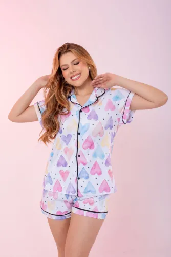 Pijama Americano feminino Adulto- promoção