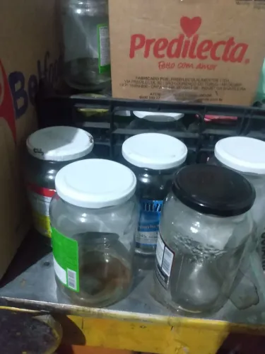 180 vidros vazios 