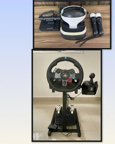 Vendo volante e kit VR PS4