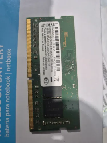 memória ram ddr4 notebook