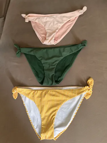 3 Biquínis inferior Hollister Swim (P)