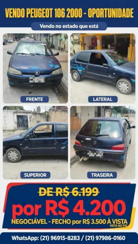 Peugeot 106 Passion 1.0 3P 2000