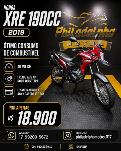 Honda XRE 190 180 cc 