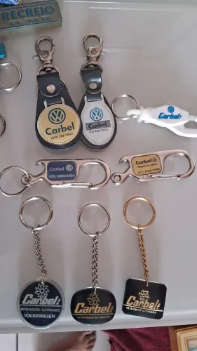 Chaveiro Carbel Wolkswagem Concessionárias unidade 49 reais cada