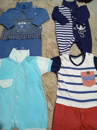 Lote roupas bebê menino