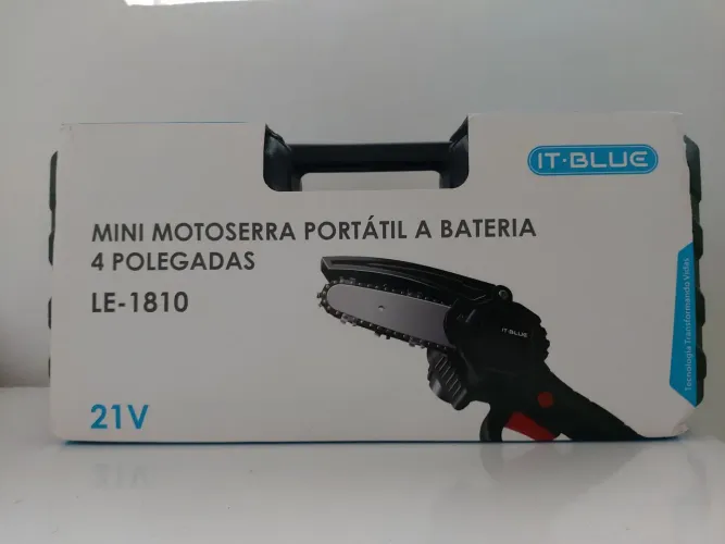 Motoserra elétrica portátil 