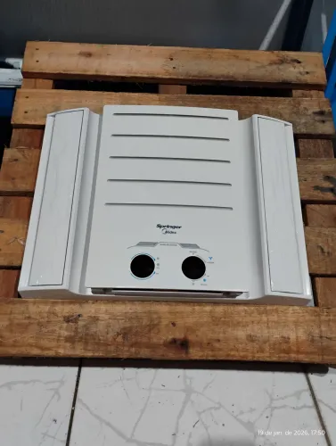 FRENTE PLASTICA COM O FILTRO SPRINGER MIDEA DUO 10.000BTU NOVA