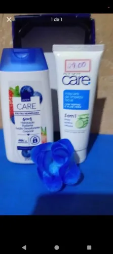 Cuidados com corpo e rosto Avon Care