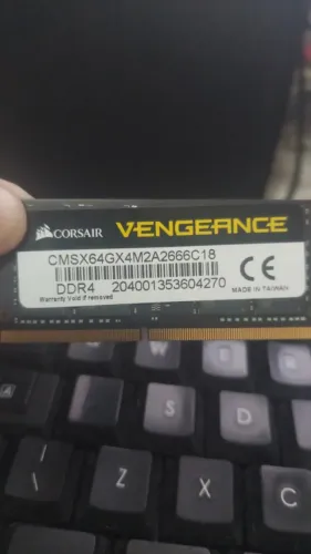 Memória RAM 32GB DDR4 2666MHz para Notebook