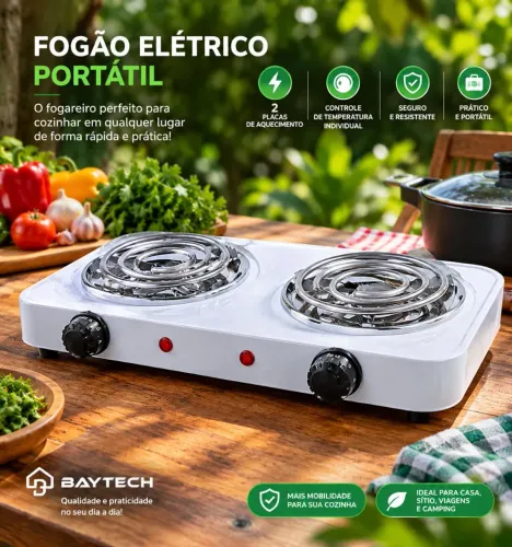 FOGÃO ELÉTRICO 