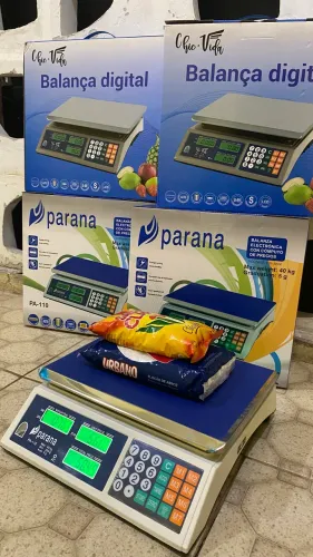 Balança digital 40 kg comercial- nova! Entrega grátis garantia 90 dias