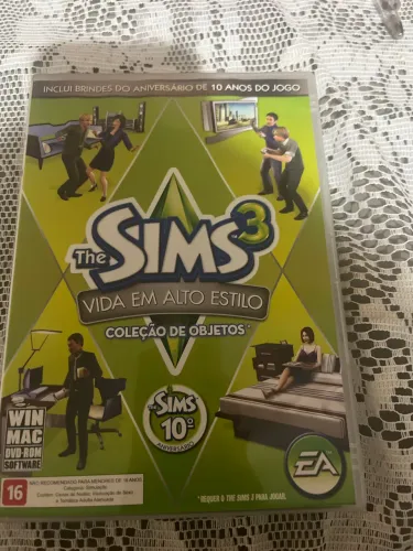 Dvd pc, the sims 3 vida em alto estilo coleção de objetos