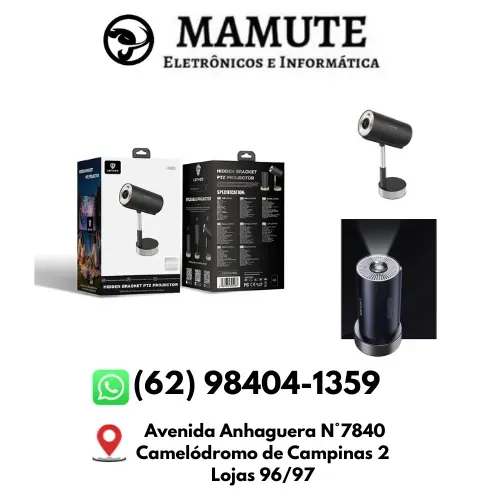 Projetor Portátil Android Lenyes Lpr05 Full Hd 1080p Wifi