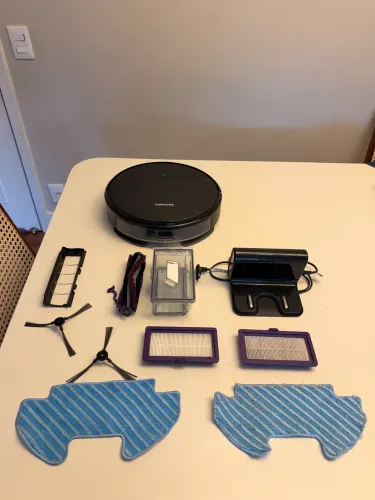 Aspirador Robô Samsung VR5000RM com MOP + Acessórios