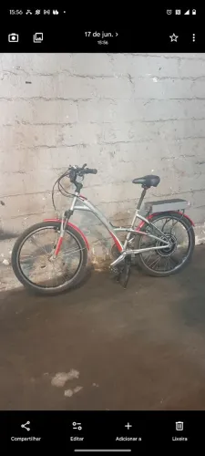 Bicicleta elétrica 21 marchas 1000w bateria 16,8 amper Alumínio Premium autonomia 50 km