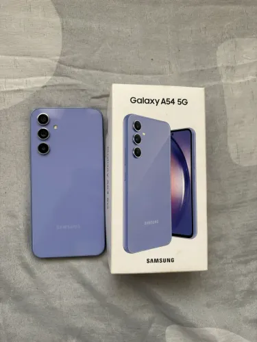 samsung galaxy a54 com caixa!! carregador e capinha