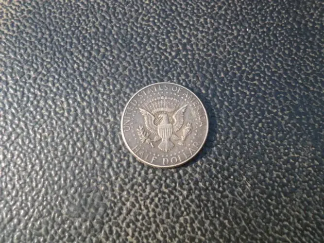 half dollar moeda prata anos 60