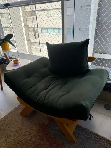 Conjunto sofá modelo futon