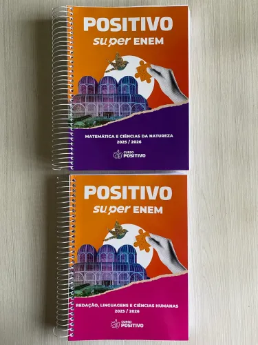 Apostilas Super ENEM - Curso Positivo Extensivo 2025/26