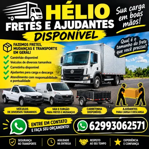 Frete e mudanças 