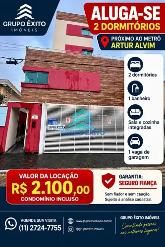 Apartamento para locação, Vila Nhocune, São Paulo, SP