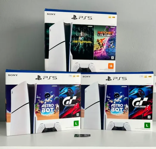 Playstation 5 Slim Com Leitor!! A PRONTA ENTREGA!