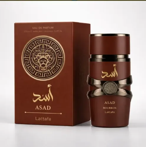 Perfume Masculino Asad Bourbon 100ml Lattafa Original.