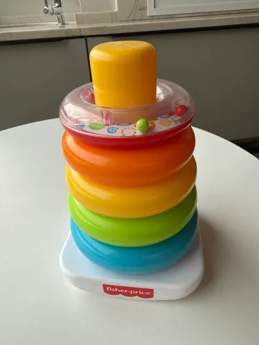 Pirâmide de argolas Fisher-Price