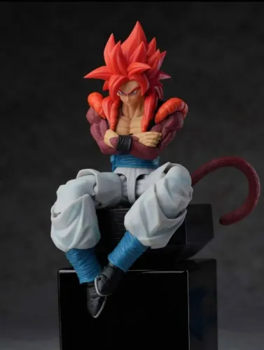 Gogeta SSJ4 Tonsen/Kamione LACRADO compatível com SH Figuarts