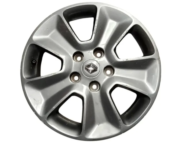 Roda Liga Leve Aro 16 Renault Duster 1.6 2.0 2012 2024 Prata
