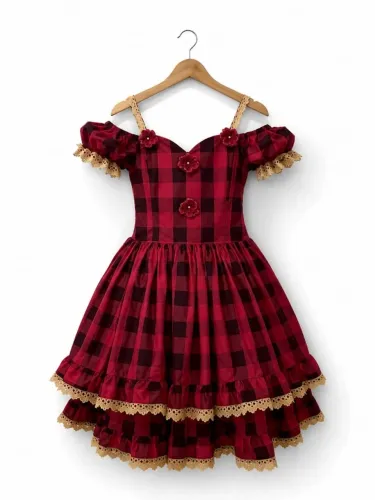 Vestido para quadrilha junina 