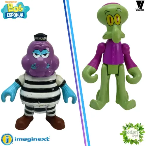 Bonecos Bob Esponja imaginext (cód 842-919)