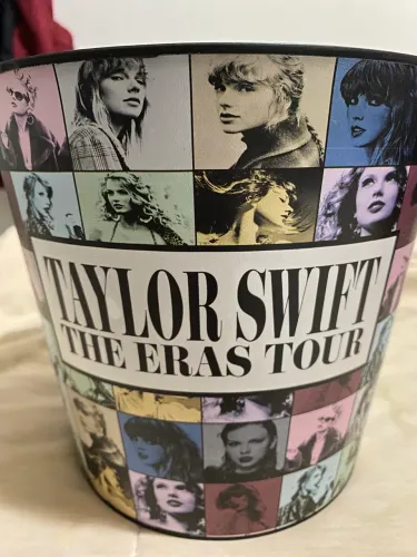 Balde de pipoca da Taylor Swift oficial 