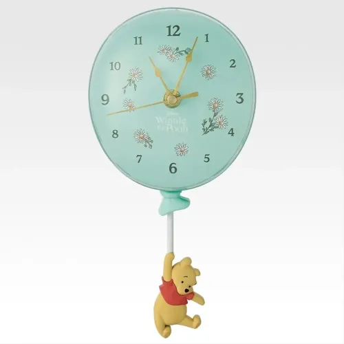 Relógio de Parede Pêndulo Ursinho Pooh Bandai - Ichiban Kuji
