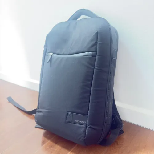 Mochila Samsonite Litepoint Original Preta Notebook 14,1? - 16L